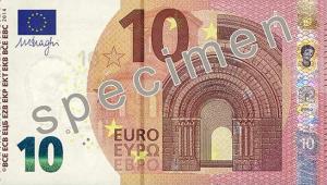 Nowy banknot 10 euro