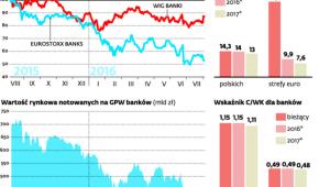 Akcje polskich banków przestały tanieć