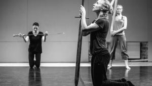 Hamlet-komentarz Teatr Pieśń Kozła, fot. Mateusz Bral