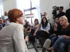 Rafalska apeluje o zakończenie protestu w Sejmie i kwituje: "Można na mnie krzyczeć, jeżeli z tego będzie jakiś efekt"