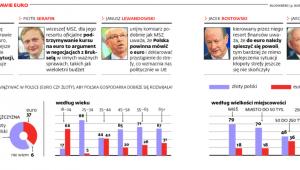 Główni gracze w sprawie Euro