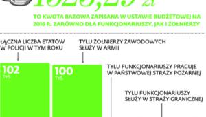 Mundurowi w liczbach