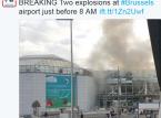 Dwie eksplozje na lotnisku w Brukseli. Są ofiary