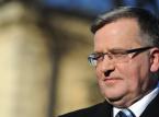 Były prezydent Bronisław Komorowski został przesłuchany ws. Amber Gold