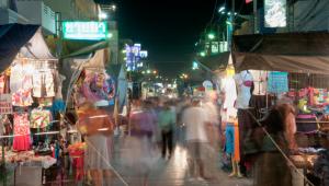Nocny targ w Hua Hin